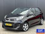Kia Picanto 1.0 CVVT EconomyPlusLine | AIRCO | 90.000KM |, Stof, Gebruikt, 4 stoelen, Zwart