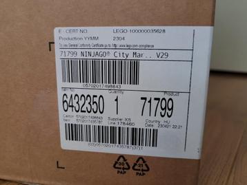 Lego Ninjago Stadsmarkten 71799 Nieuw in doos verzegeld beschikbaar voor biedingen