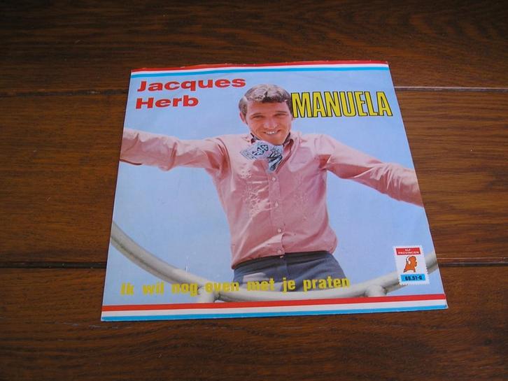 Seventies nl jacques herb, Cd's en Dvd's, Vinyl Singles, Gebruikt, Single, Nederlandstalig, 7 inch, Ophalen of Verzenden