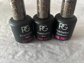 PinkGellac Top- en base coats, Prep Booster Gellak beschikbaar voor biedingen