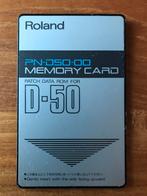 Roland D-50 ROM card PN-D50-00, originele kaart, zgan, Muziek en Instrumenten, Synthesizers, Ophalen of Verzenden, Zo goed als nieuw