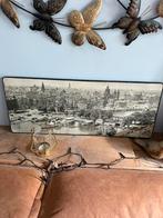 Foto op hout “Basiliek van de Heilige Nicolaas in Amsterdam”, Antiek en Kunst, Ophalen of Verzenden