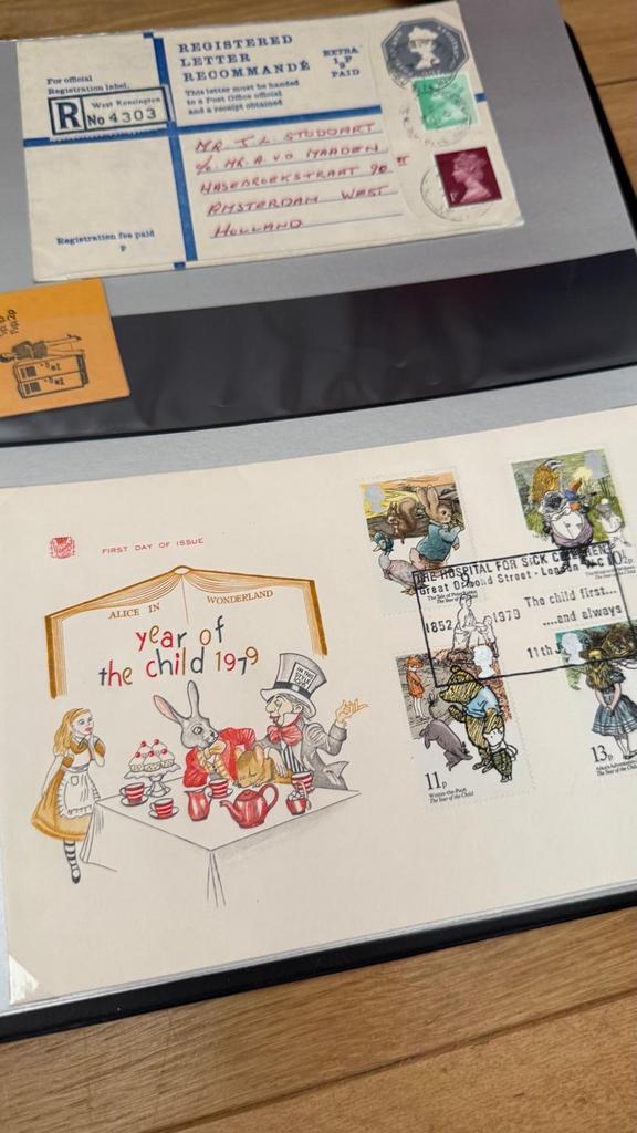 Postzegel en Eerstedag Enveloppen Collectie - 10 boeken, Postzegels en Munten, Postzegels | Eerstedagenveloppen, Beschreven, Europa