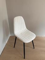 3 Nieuwe Eetkamerstoelen Leen Bakker, Huis en Inrichting, Stoelen, Ophalen, Drie, Wit, Nieuw