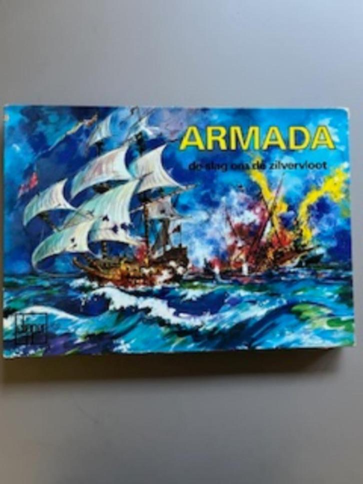 Armada Vintage Bordspel, Hobby en Vrije tijd, Gezelschapsspellen | Bordspellen, Gebruikt, Een of twee spelers, Drie of vier spelers