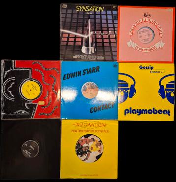 Collectie lp's vinyl house trance dance platen vintage  beschikbaar voor biedingen