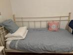 Vintage Ikea Sultan Metalen Bed 90x200, Huis en Inrichting, Slaapkamer | Bedden, Ophalen, Gebruikt, 90 cm, Eenpersoons