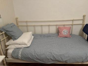 Vintage Ikea Sultan Metalen Bed 90x200 - afbeelding 1