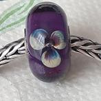 Paars Viooltje Van Trollbeads, Glas of Kristal, Ophalen of Verzenden, Zo goed als nieuw, Trollbeads