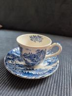 Kop en schotel Ridgeway Ironstone Staffordshire Royal Homes, Antiek en Kunst, Antiek | Servies los, Ophalen of Verzenden