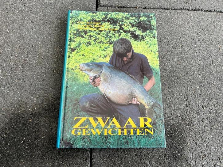 adv 219 / NIEUW boek ZWAARGEWICHTEN, Watersport en Boten, Hengelsport | Karpervissen, Nieuw, Overige typen, Ophalen of Verzenden