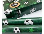 Voetbal inpakpapier 3 rollen 70 cm x 100 verjaardag, Ophalen, Nieuw