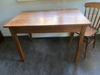 Vol massief eikenhouten eettafeltje  Keukentafeltje 110 x 72, Ophalen