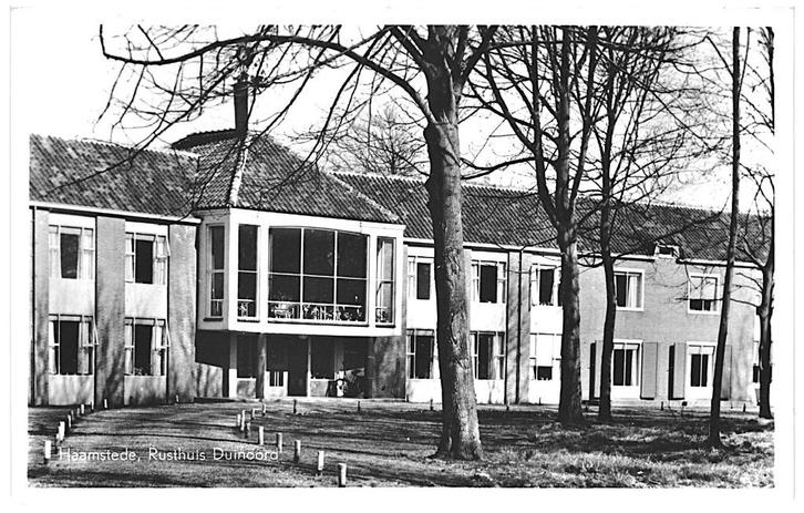 959926 Haamstede Zeeland 1962 Rusthuis Duinoord .Gelopen met, Verzamelen, Ansichtkaarten | Nederland, Gelopen, Noord-Brabant, 1960 tot 1980