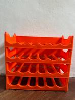 Retro flessenrek, Ophalen of Verzenden, Gebruikt, Kunststof, 50 tot 75 cm