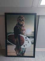 Poster Chewbacca in lijst, Ophalen, Rechthoekig Staand, Met lijst, Zo goed als nieuw
