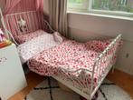 IKEA Minnen Meegroeibed compleet en met Matras, Ophalen, 70 tot 85 cm, Zo goed als nieuw, Lattenbodem