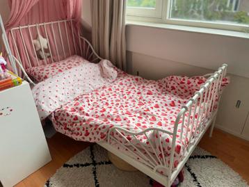IKEA Minnen Meegroeibed compleet en met Matras beschikbaar voor biedingen