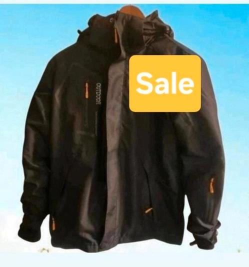 ✨️OUTDOOR Jas Maat L valt als M Nieuw!✨️, Kleding | Heren, Jassen | Winter, Nieuw, Maat 48/50 (M), Zwart, Ophalen of Verzenden