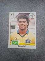 Panini sticker WK 90 Italia. Speler Romario Brazilië., Verzenden, Zo goed als nieuw, Sticker