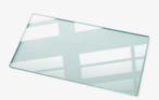 Glasplaat 130x70cm - Tafelblad of Bescherming, Ophalen, Gebruikt, Glasplaat, Minder dan 80 cm