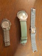 Horloge Collectie - Diverse Merken, Sieraden, Tassen en Uiterlijk, Horloges | Dames, Overige merken, Staal, Gebruikt, Staal