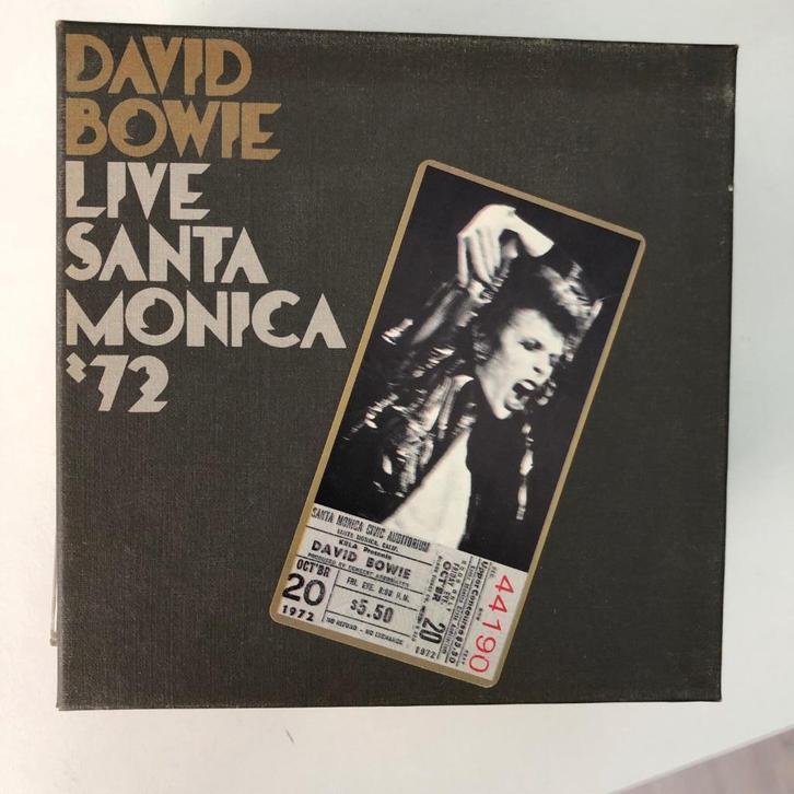 david bowie - santa monica 72 (box set), Cd's en Dvd's, Cd's | Rock, Zo goed als nieuw, Poprock, Ophalen of Verzenden