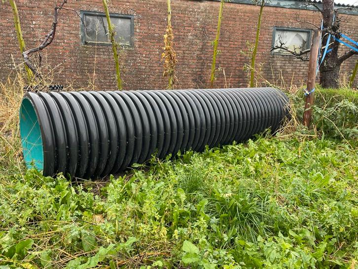 Infiltratiebuis 600mm, 2.5 meter, Doe-het-zelf en Verbouw, Buizen en Afvoer, Gebruikt, Afvoer, Pvc, 2 tot 4 meter, 80 mm of meer