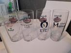 4 brand bier glazen met opdruk, Ophalen of Verzenden, Nieuw, Glas of Glazen, Heineken