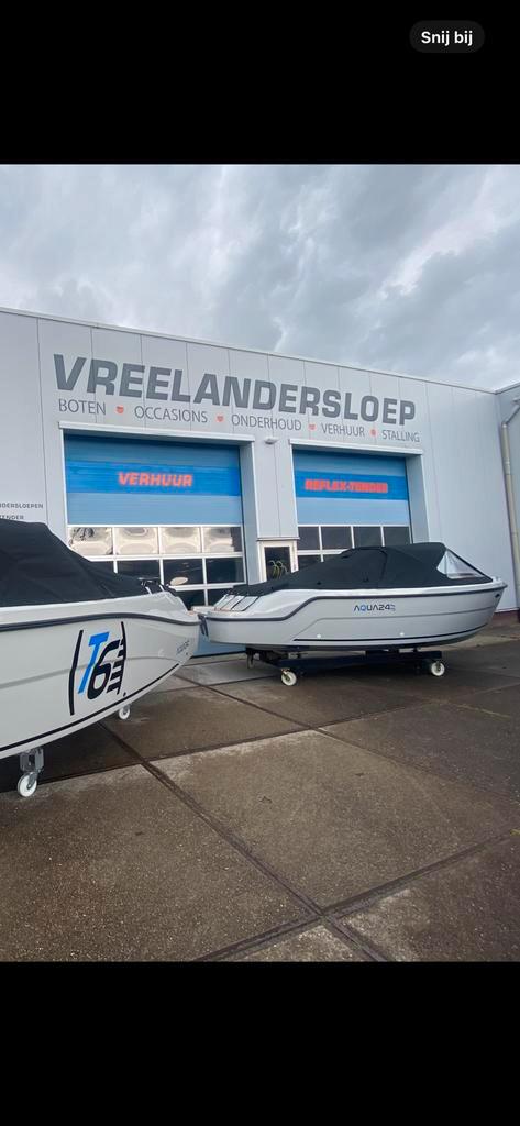 Aqua 24 T5 tender 515, Watersport en Boten, Sloepen, Nieuw, 30 tot 50 pk, 3 tot 6 meter, Buitenboordmotor, Benzine, Polyester