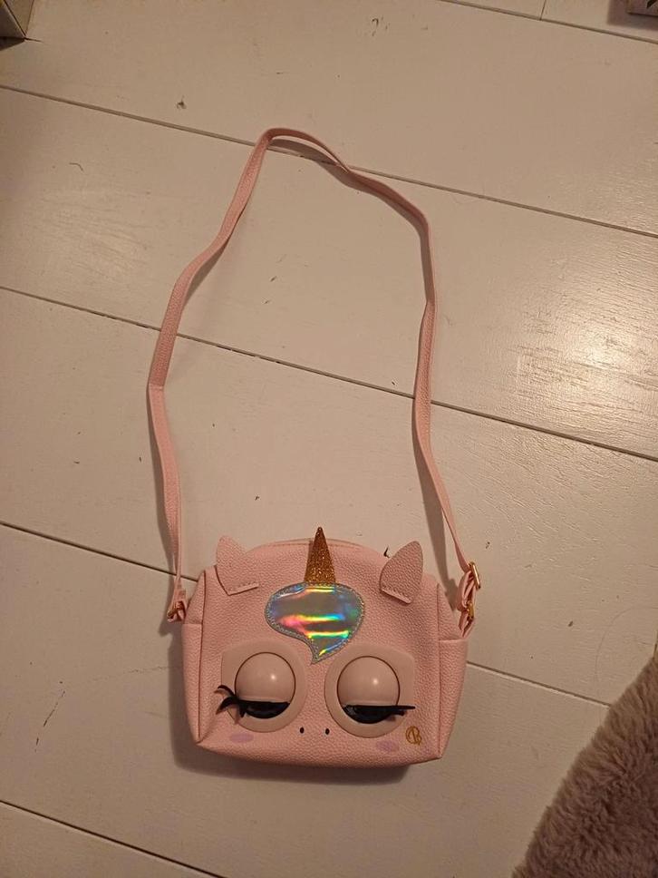 Purse Pets Glamicorn roze unicorn eenhoorn tas, Kinderen en Baby's, Kindermode-accessoires, Zo goed als nieuw, Ophalen of Verzenden