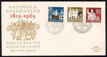Nederland FDC E61 Zonder Adres, Onafhankelijkheid 1963 beschikbaar voor biedingen