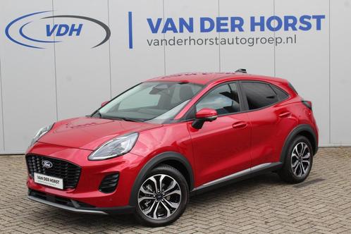 Ford Puma 1.0-125pk EcoBoost Hybrid Titanium. Nieuw Model !, Auto's, Ford, Te koop, Puma, 360° camera, ABS, Achteruitrijcamera