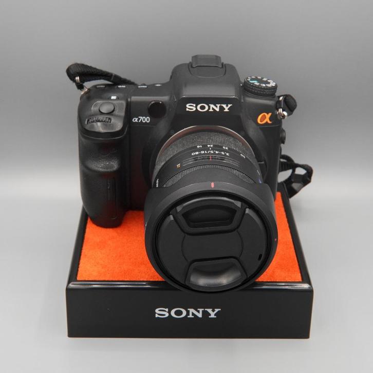 Sony A700 + Carl Zeiss Vario-Sonnar DT 16-80mm F3.5-4.5, Audio, Tv en Foto, Fotocamera's Digitaal, Gebruikt, Spiegelreflex, Sony