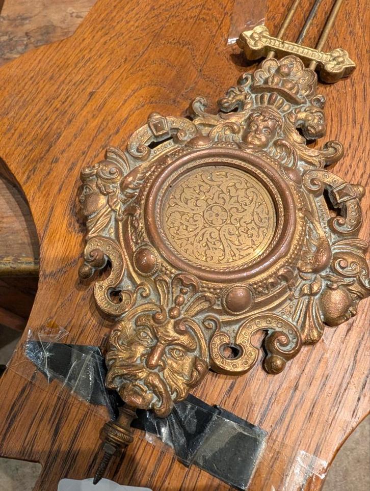 Antieke regulateur klok. €30., Antiek en Kunst, Antiek | Klokken, Ophalen