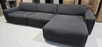 Umix Brooklyn antraciet bank - 3 delen, gereinigd, Gebruikt, Hoekbank, 300 cm of meer, Ophalen of Verzenden