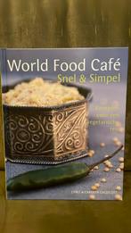 World food cafe hardcover, Boeken, Vegetarisch, Ophalen of Verzenden, Chris Caldicott; Carolyn Caldicott, Zo goed als nieuw