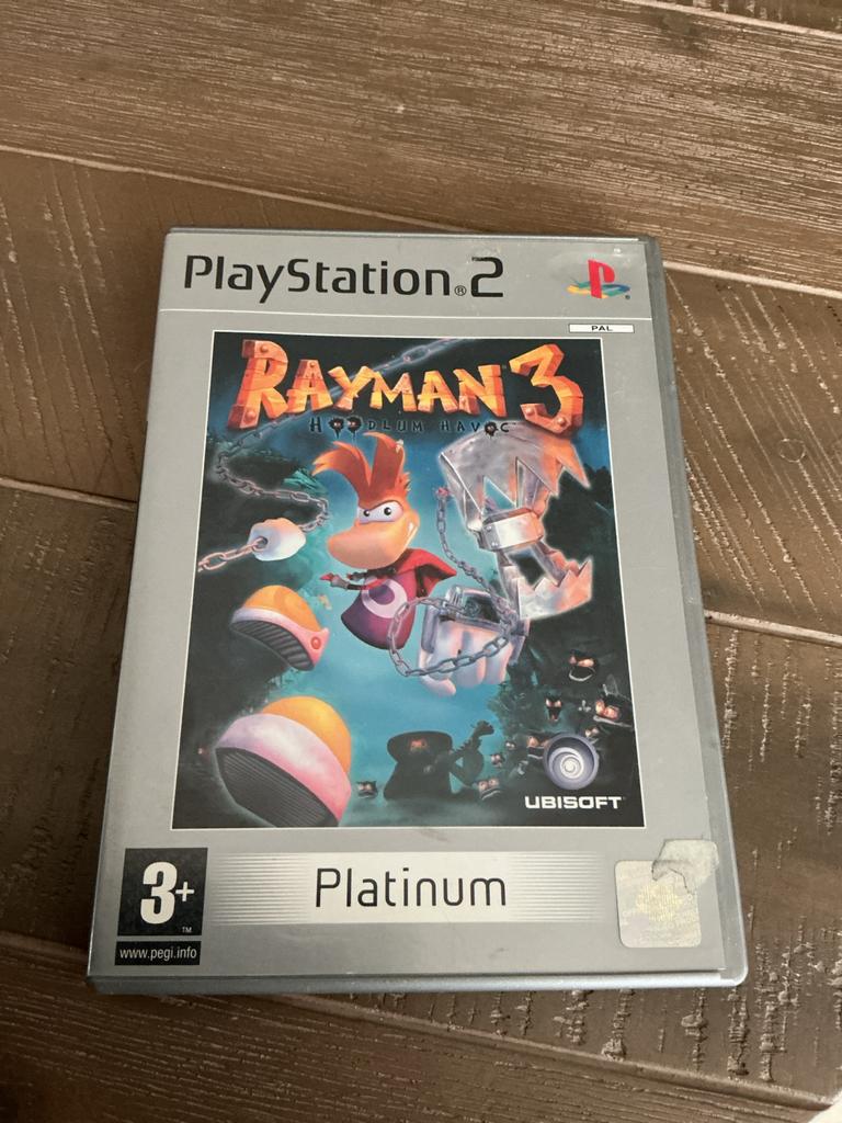 Rayman 3: Hoodlum Havoc - PlayStation 2, Spelcomputers en Games, Games | Sony PlayStation 2, Gebruikt, Platform, 1 speler, Vanaf 3 jaar