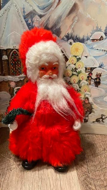 Vintage kerstman op schommel jaren ‘60 beschikbaar voor biedingen