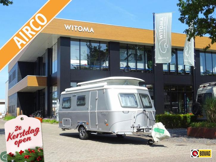 Eriba Touring 642 2e kerstdag geopend!, Caravans en Kamperen, Caravans, Bedrijf, tot en met 3, 1000 - 1250 kg, Standaardzit, Eriba