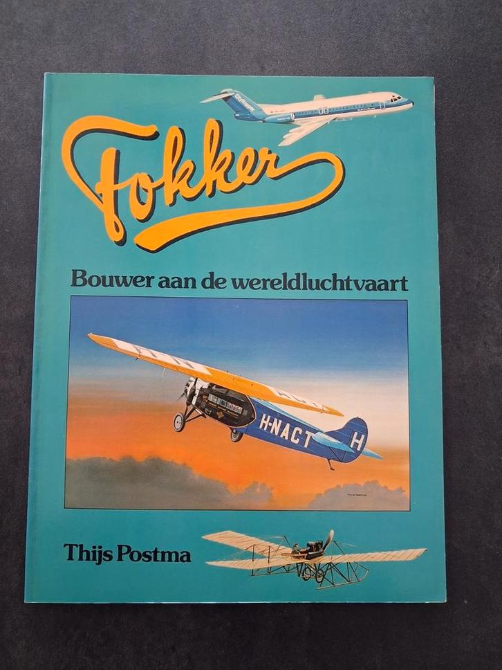Fokker - Bouwer aan de Wereldluchtvaart, Boeken, Techniek, Zo goed als nieuw, Autotechniek, Verzenden