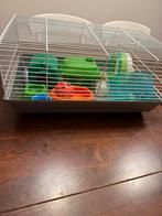 Hamsterkooi met benodigdheden, Kooi, Gebruikt, Minder dan 75 cm, Hamster