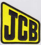 JCB tractor stoffen opstrijk patch embleem, Verzenden, Nieuw, Auto's