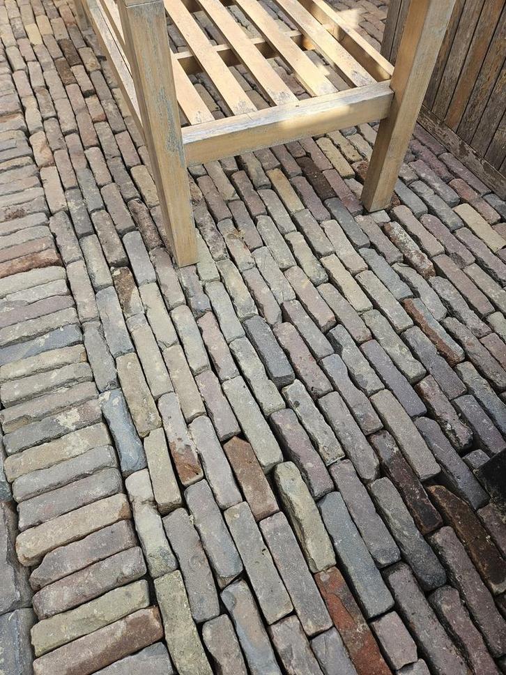 4M2 nieuwe partij oud gebakken waaltjes, Tuin en Terras, Tegels en Klinkers, Zo goed als nieuw, Klinkers, Beton, Ophalen