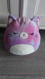 Squishmallows Caeli the tie-dye Cat, Ophalen of Verzenden, Gebruikt, Poes