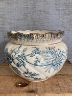 Vintage  bloempot / cachepot "Chrysanthème" in goede staat, Ophalen of Verzenden