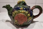 Kleurrijke keramische theepot, Ophalen of Verzenden
