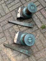 2 Goedwerkende bronzen schootlieren, Watersport en Boten, Ophalen of Verzenden, Gebruikt, Minder dan 15 m²