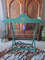 Dienblad tafeltje / bijzettafel, Ophalen, Gebruikt, 55 tot 75 cm, Landelijk