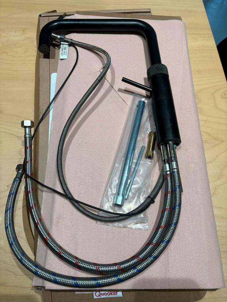 Quooker Fusion Square BLK (defect), Doe-het-zelf en Verbouw, Sanitair, Gebruikt, Kraan, Ophalen of Verzenden